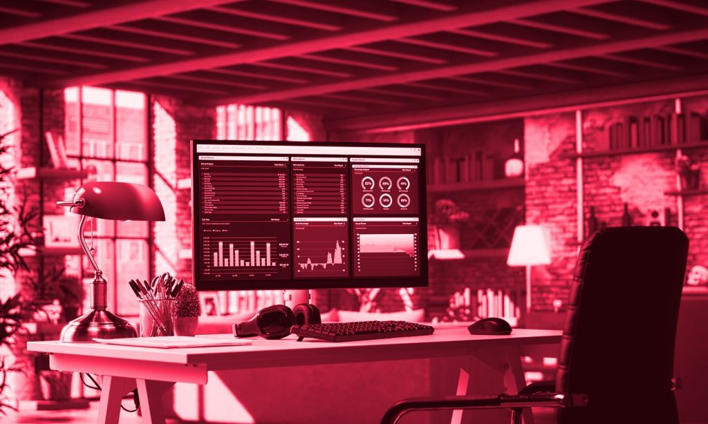GA4 event naming on an analytics workstation